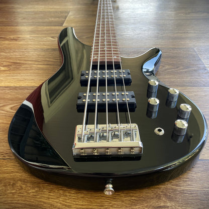 Black 5‑String Bass Guitar – Full‑Size, 24‑Fret Laurel Fretboard, HH Pickups13