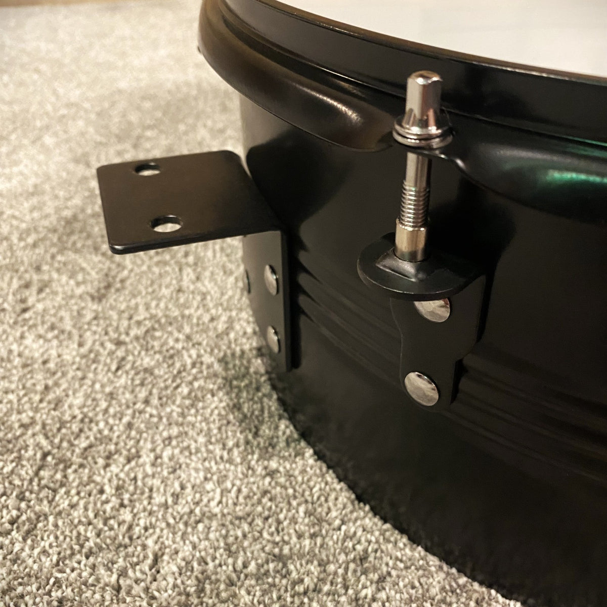 13" & 14" Timbales Set – Latin Percussion Drums w/ Cowbell & Double‑Braced Stand8