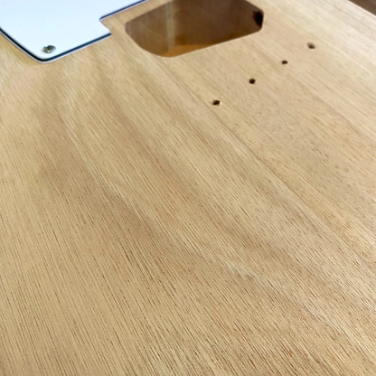 DIY Tele Style Electric Guitar Kit – Solid Mahogany Body, Solderless Starter Kit4