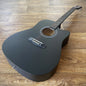 Full-Size 41" Black Acoustic Guitar with Cutaway, Capo, Tuner, Gig Bag & More0