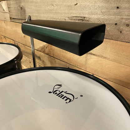 13" & 14" Timbales Set – Latin Percussion Drums w/ Cowbell & Double‑Braced Stand3