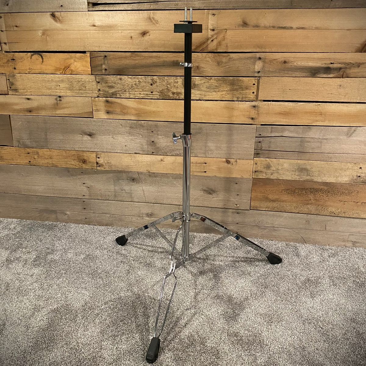 13" & 14" Timbales Set – Latin Percussion Drums w/ Cowbell & Double‑Braced Stand10