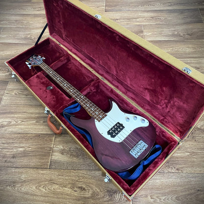 Bass Guitar Hard Case – Fits Jazz & P Style, Lockable 4 & 5 String Basses w/ Key5