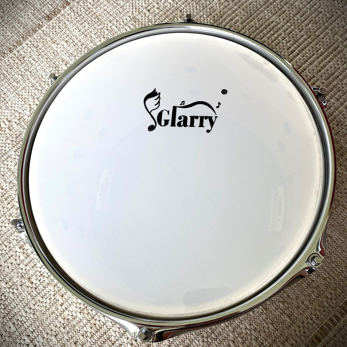 10"x6" Popcorn / Firecracker Snare Drum – Maple Wrap, 3‑Ply Poplar Shell w/ Key3
