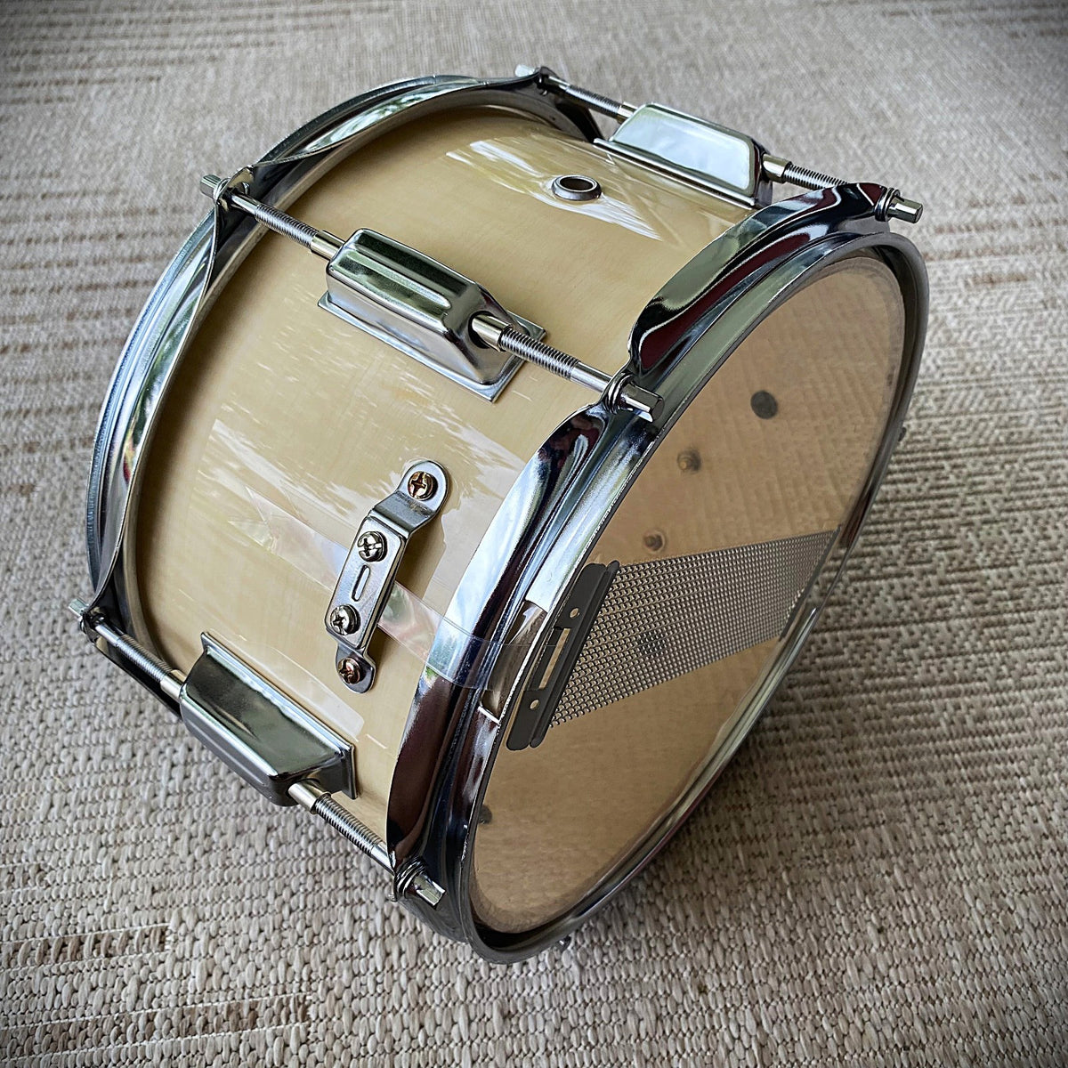 10"x6" Popcorn / Firecracker Snare Drum – Maple Wrap, 3‑Ply Poplar Shell w/ Key2