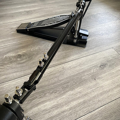Double Bass Drum Kick Pedal, Adjustable Drive and Beaters, Wool Felt Hammers4
