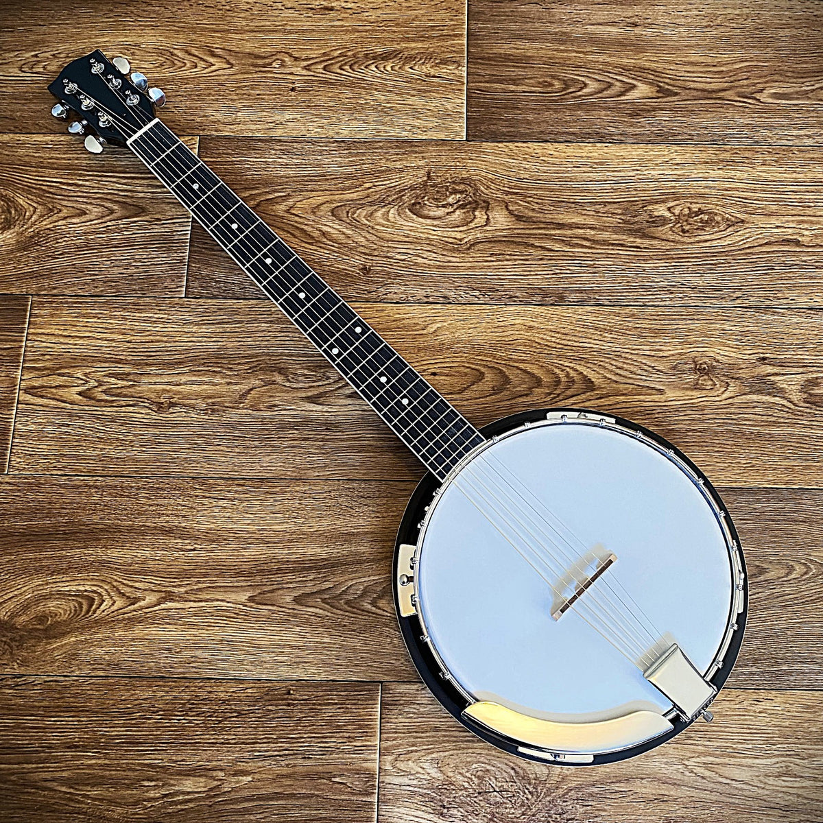 6-String Banjo Guitar - Full-Size Banjitar, Guitjo for Guitar & Banjo Players7