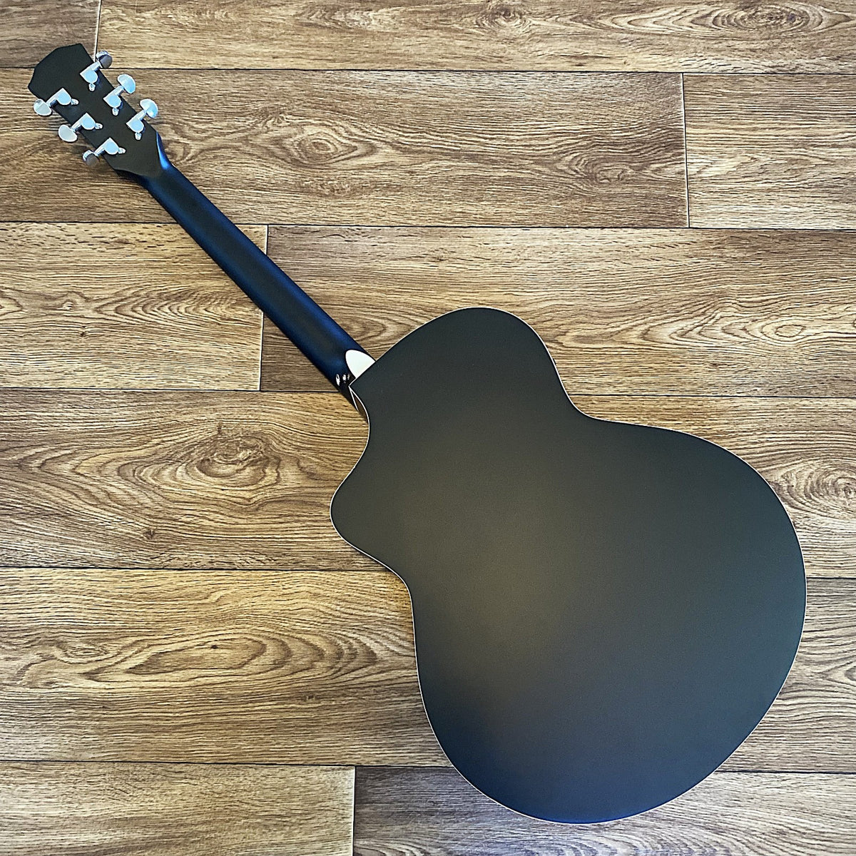 Black 41" Acoustic Electric Guitar & 15W Amp Beginner Package – Cutaway Jumbo4