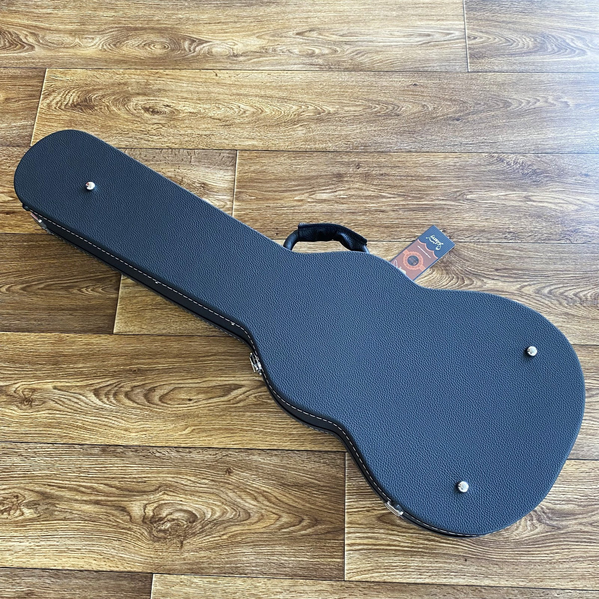 Black Arched Hard-Shell Electric Guitar Case for LP-Style and Les Paul Guitars8