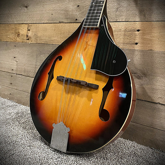 Sunburst A-Style Mandolin w/ Rosewood Fretboard, Full Size, Solid Basswood Body0