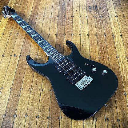 Full‑Size 24‑Fret Electric Guitar – Sawtooth Inlays, HSH Pickups, Tremolo Bridge6
