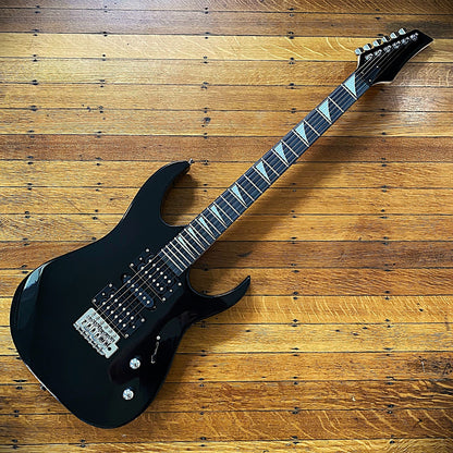 Full‑Size 24‑Fret Electric Guitar – Sawtooth Inlays, HSH Pickups, Tremolo Bridge0