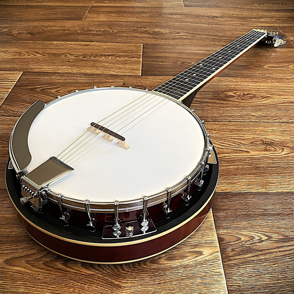 6-String Banjo Guitar - Full-Size Banjitar, Guitjo for Guitar & Banjo Players0