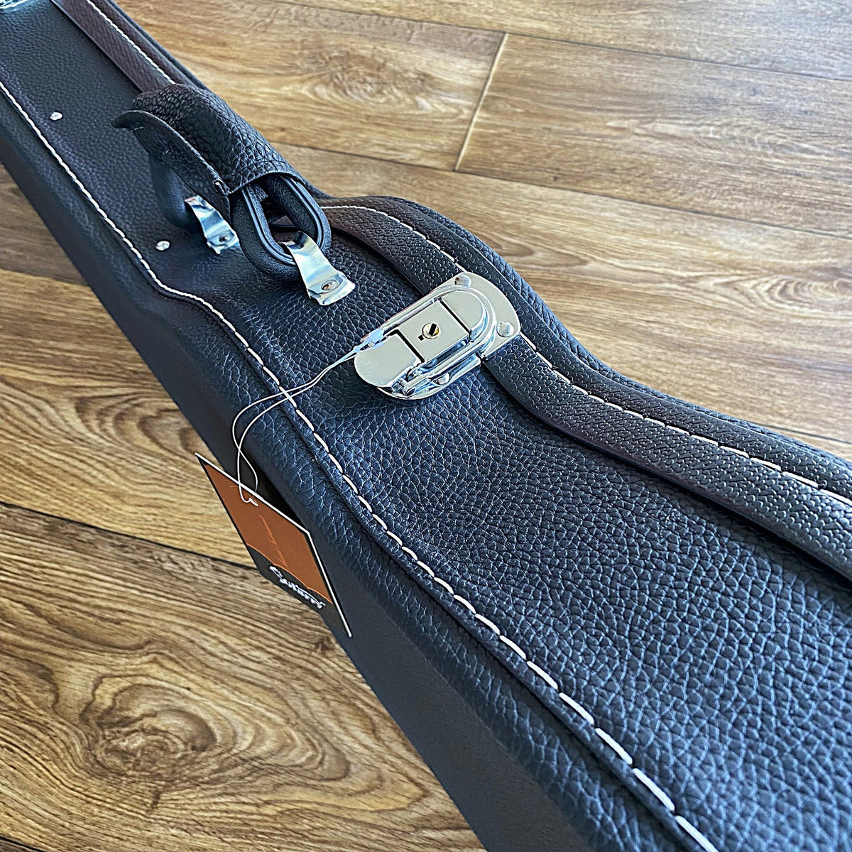 Black Arched Hard-Shell Electric Guitar Case for LP-Style and Les Paul Guitars5