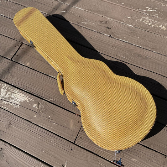 Arched Hard-Shell Electric Guitar Case for Les Paul LP Style Guitars, Lockable0