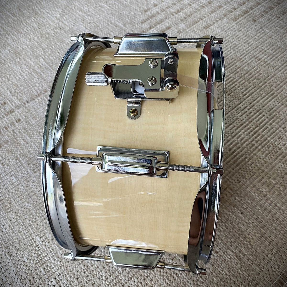 10"x6" Popcorn / Firecracker Snare Drum – Maple Wrap, 3‑Ply Poplar Shell w/ Key9